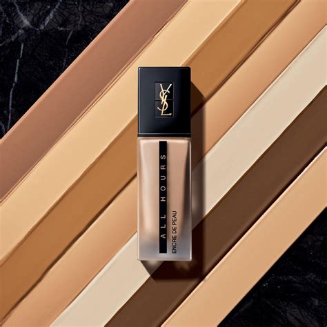 ysl all hours foundation new shades|yves saint laurent foundation shades.